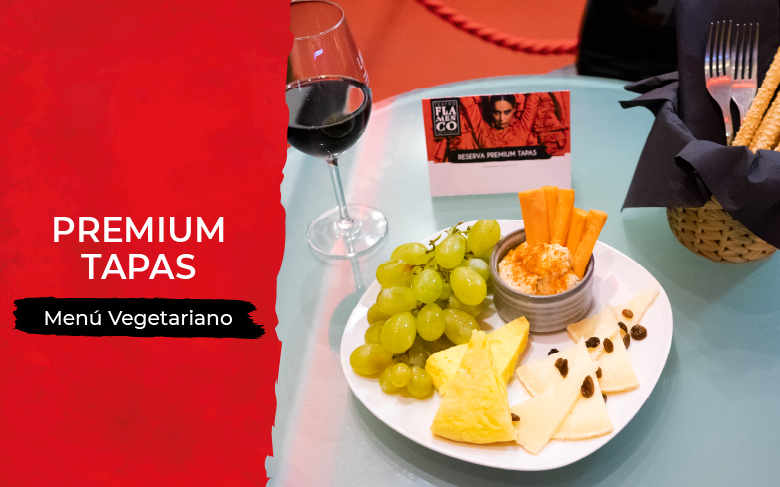 Tapa - Cena fría - Surtido premium vegetariano